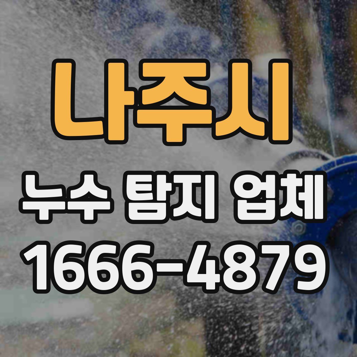 나주시 누수 탐지 업체