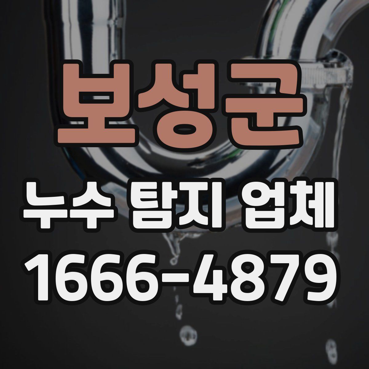 보성군 누수 탐지 업체