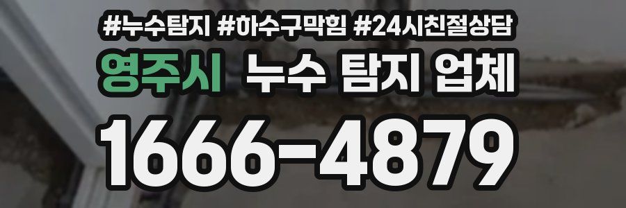 영주시 누수 탐지 업체