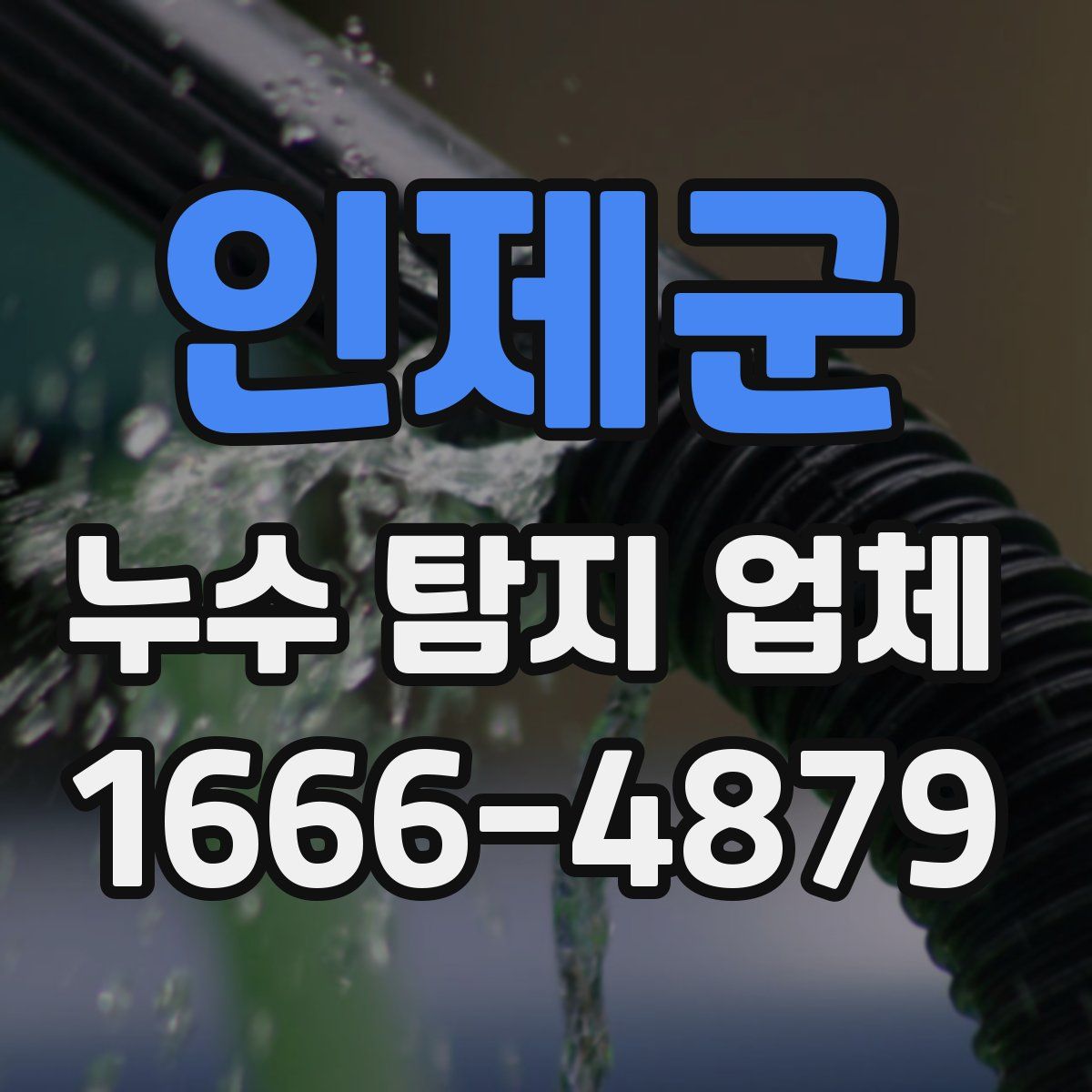 인제군 누수 탐지 업체