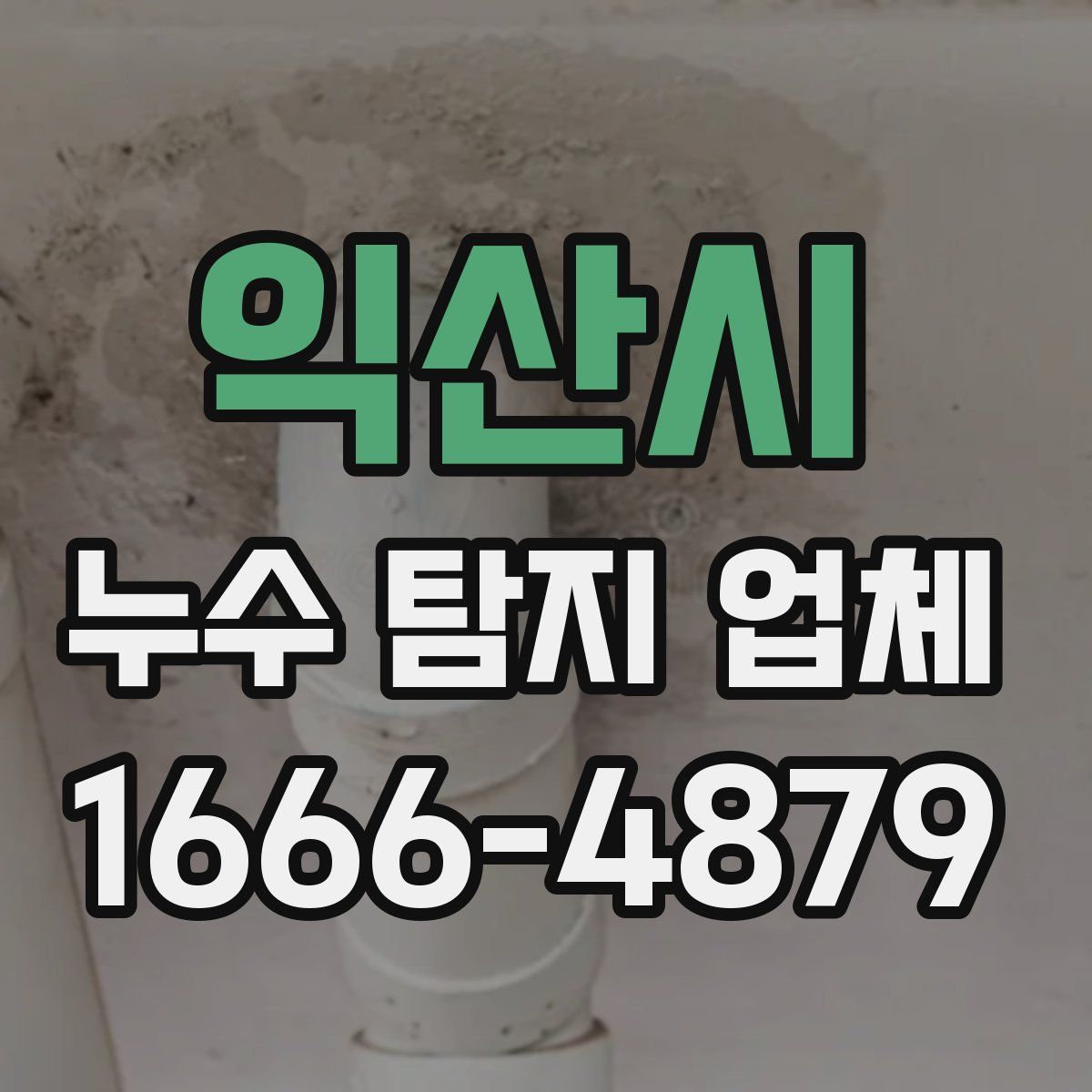 익산시 누수 탐지 업체
