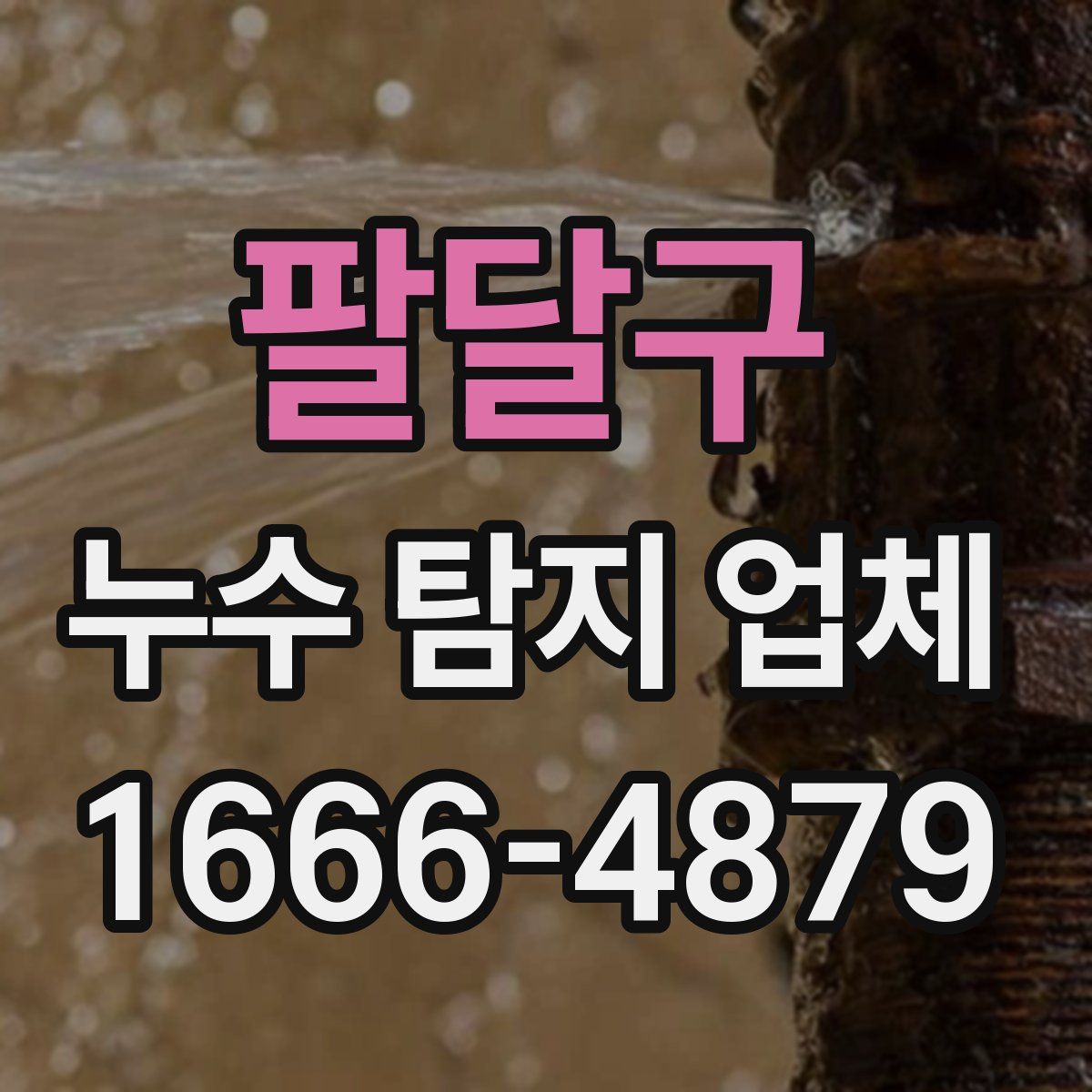팔달구 누수 탐지 업체