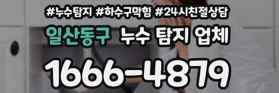 일산동구 누수 탐지 업체