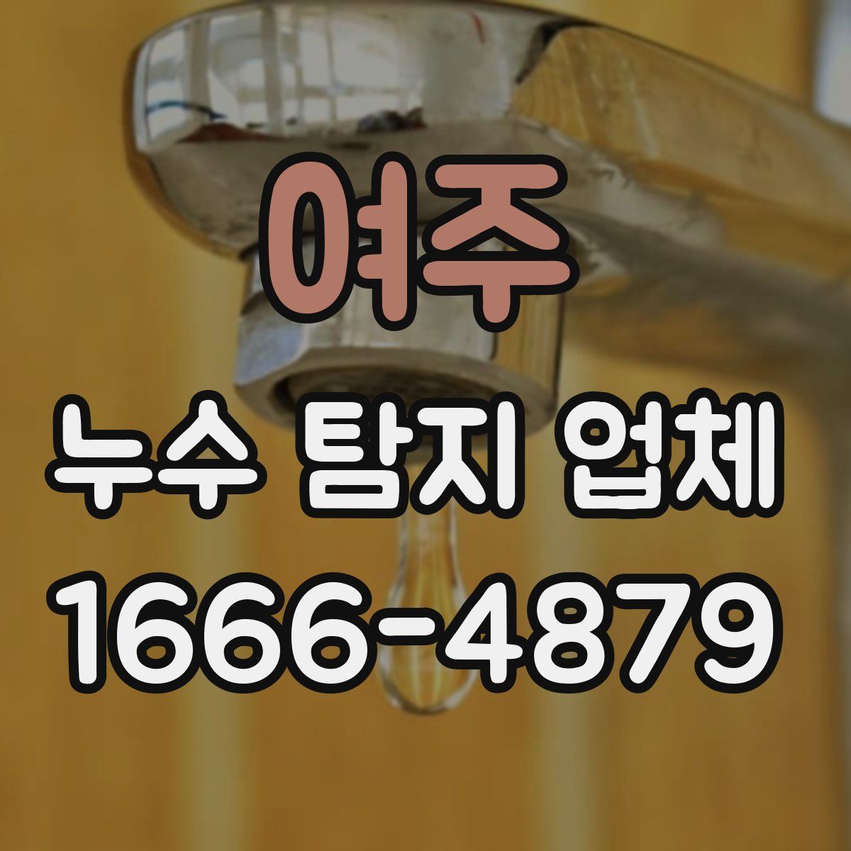 여주 누수 탐지 업체