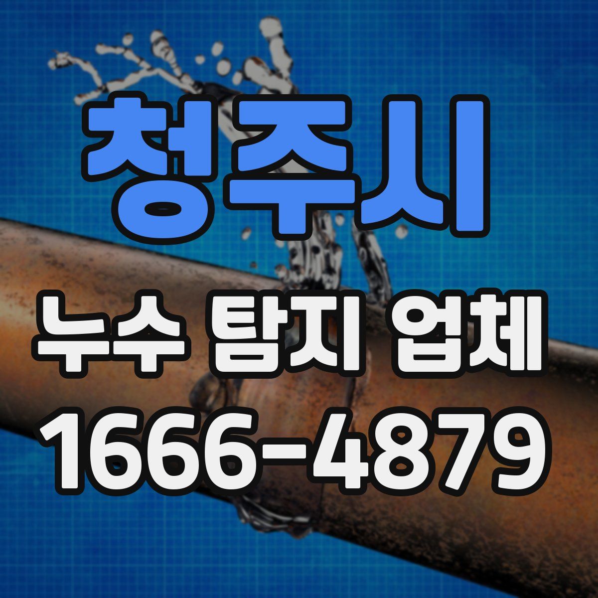 청주시 누수 탐지 업체