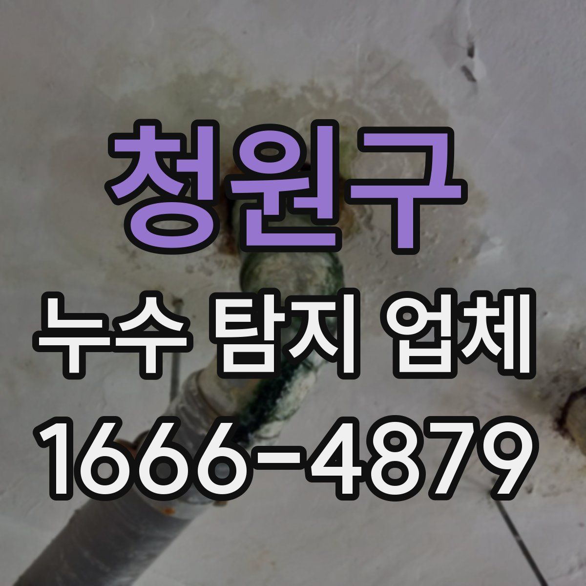 청원구 누수 탐지 업체