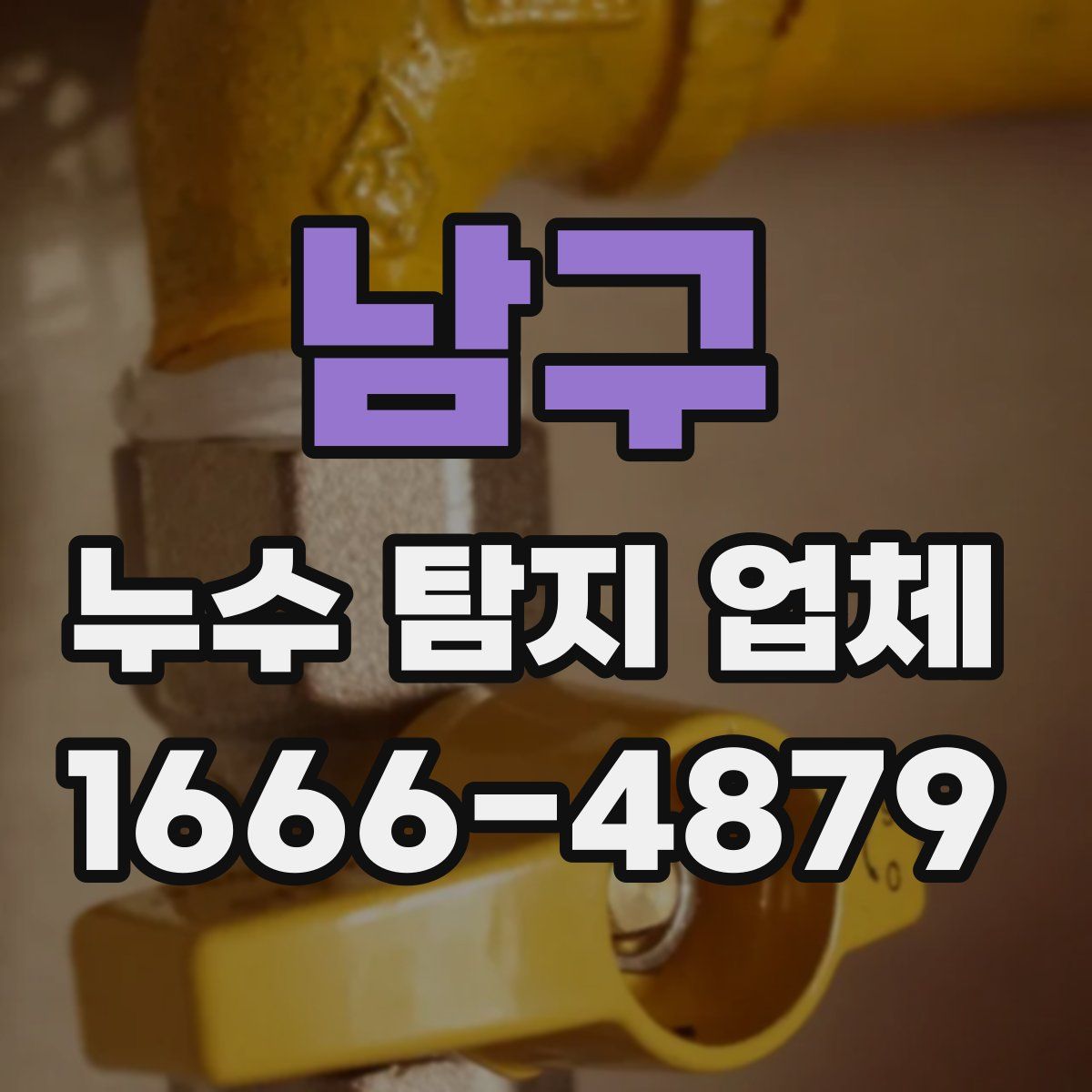 남구 누수 탐지 업체
