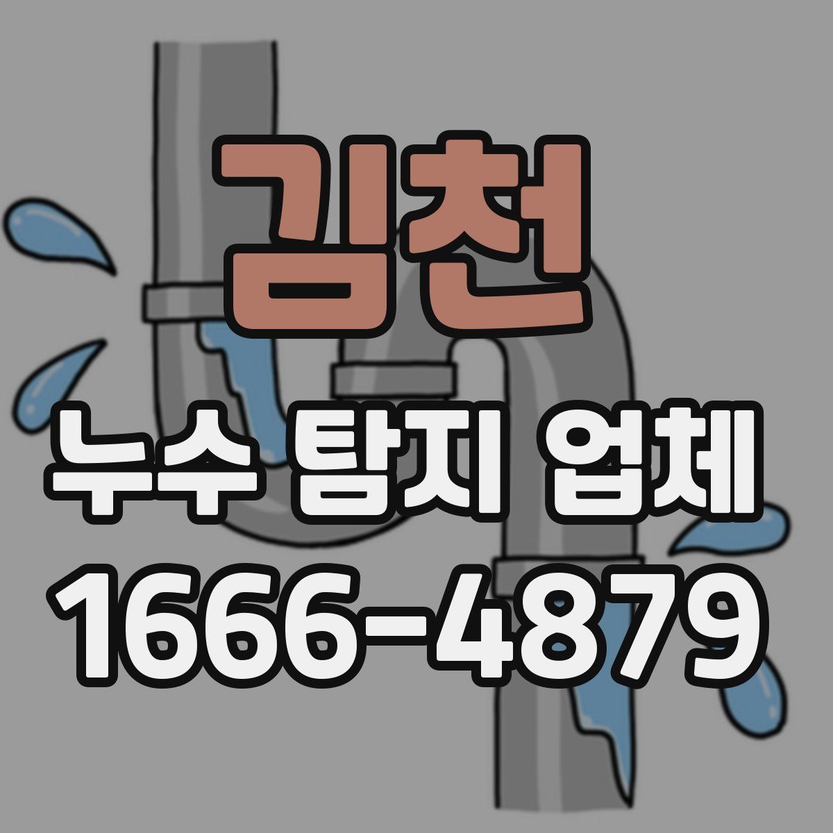 김천 누수 탐지 업체