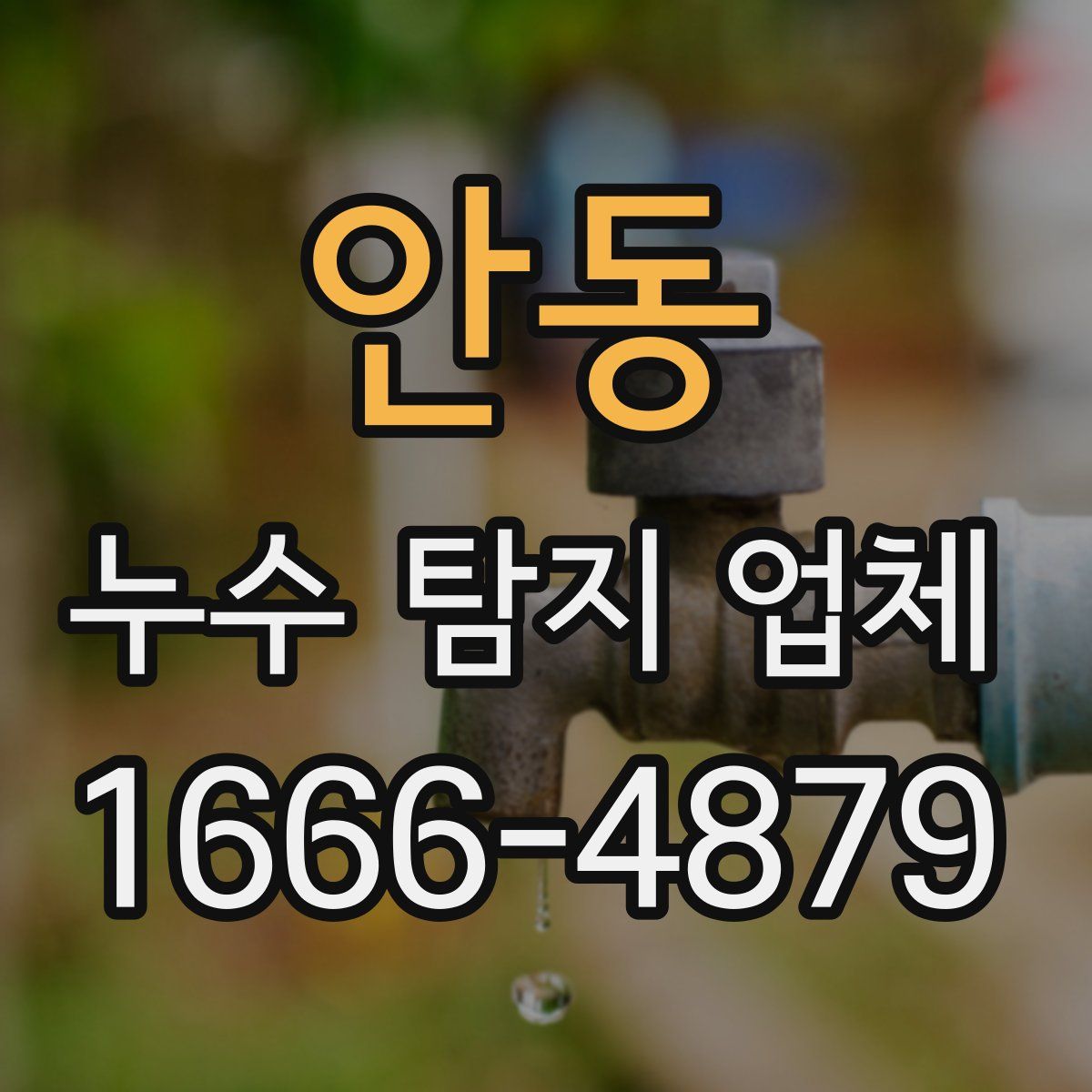 안동 누수 탐지 업체