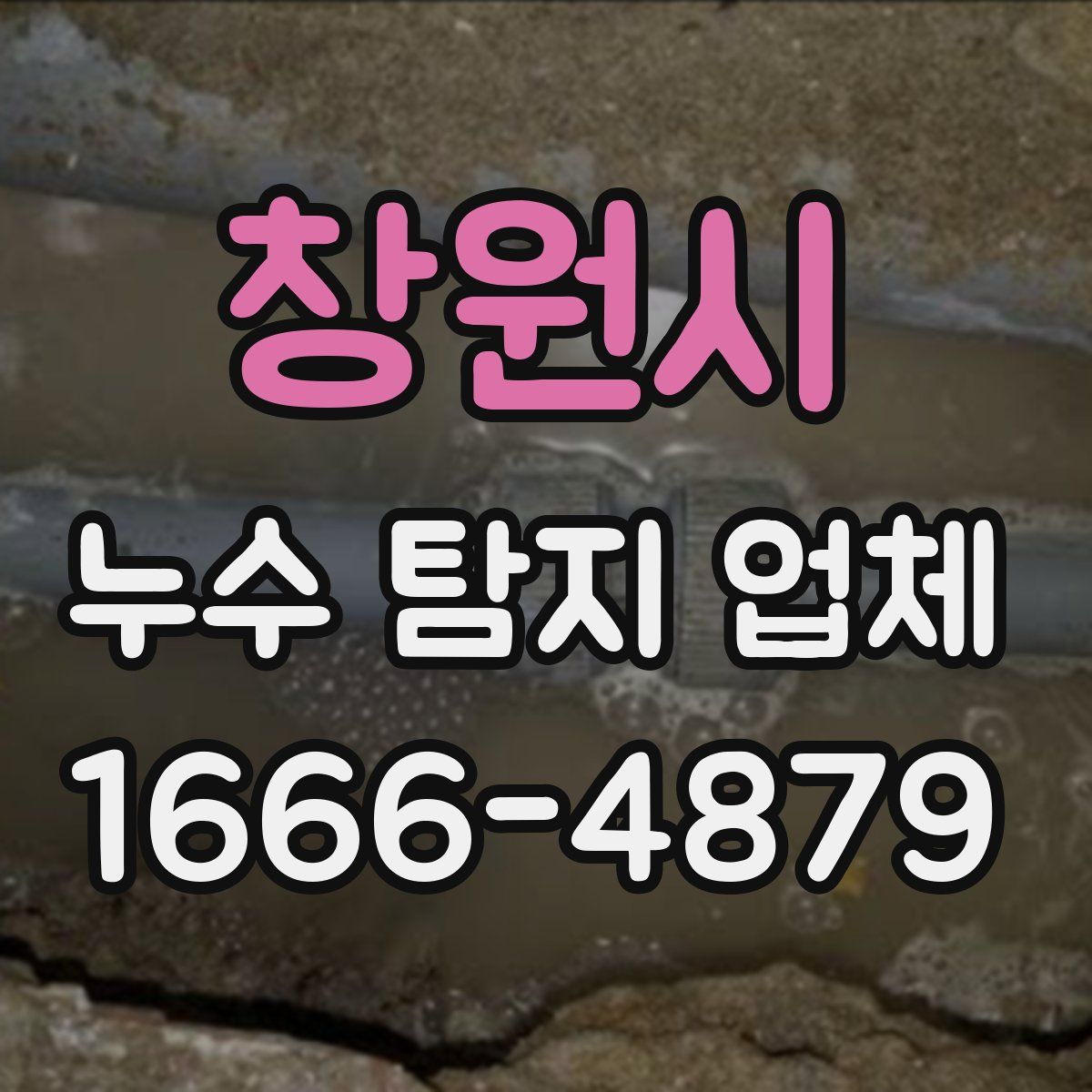 창원시 누수 탐지 업체
