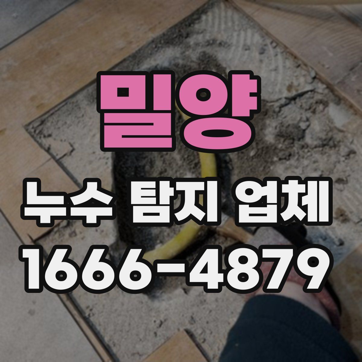 밀양 누수 탐지 업체
