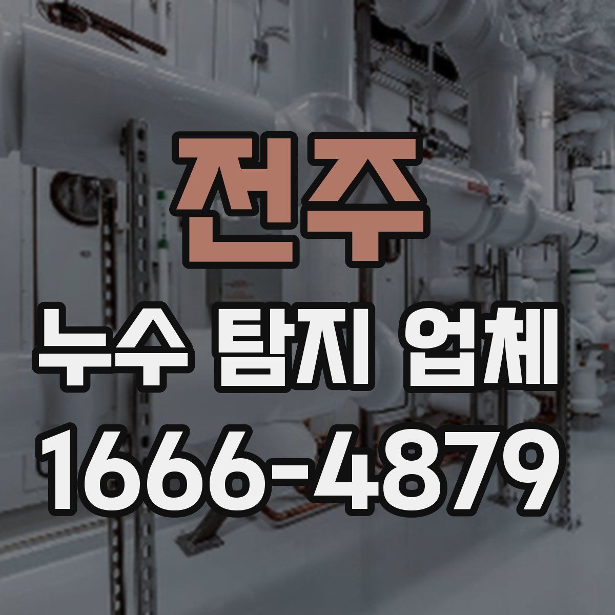 전주 누수 탐지 업체