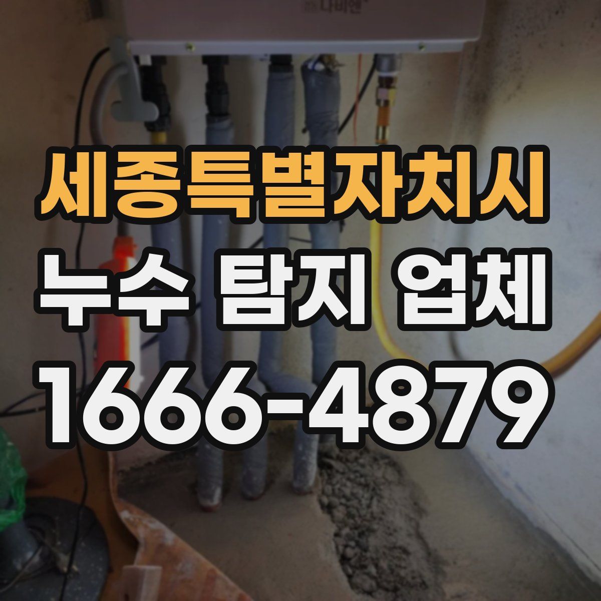 세종특별자치시 누수 탐지 업체