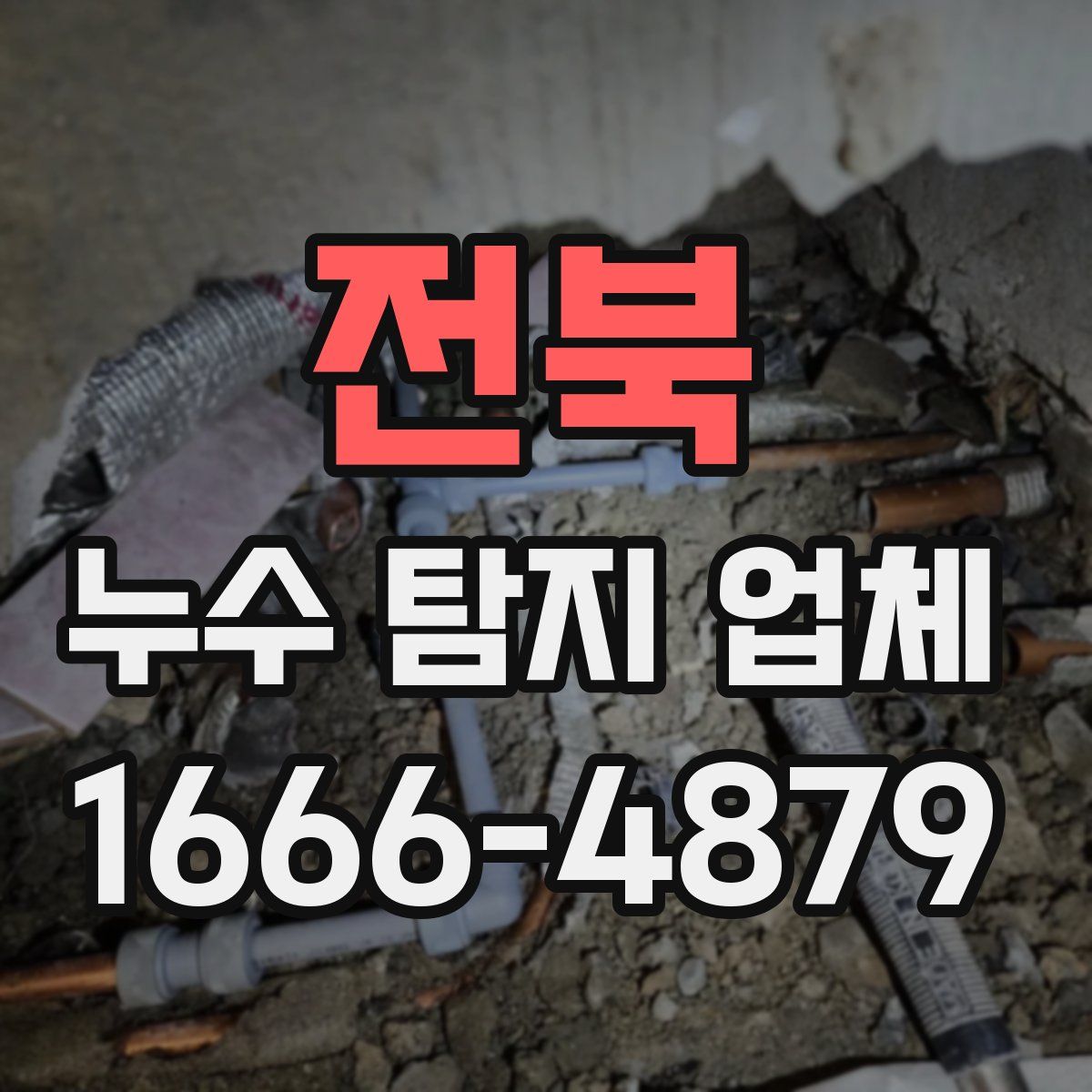 전북 누수 탐지 업체