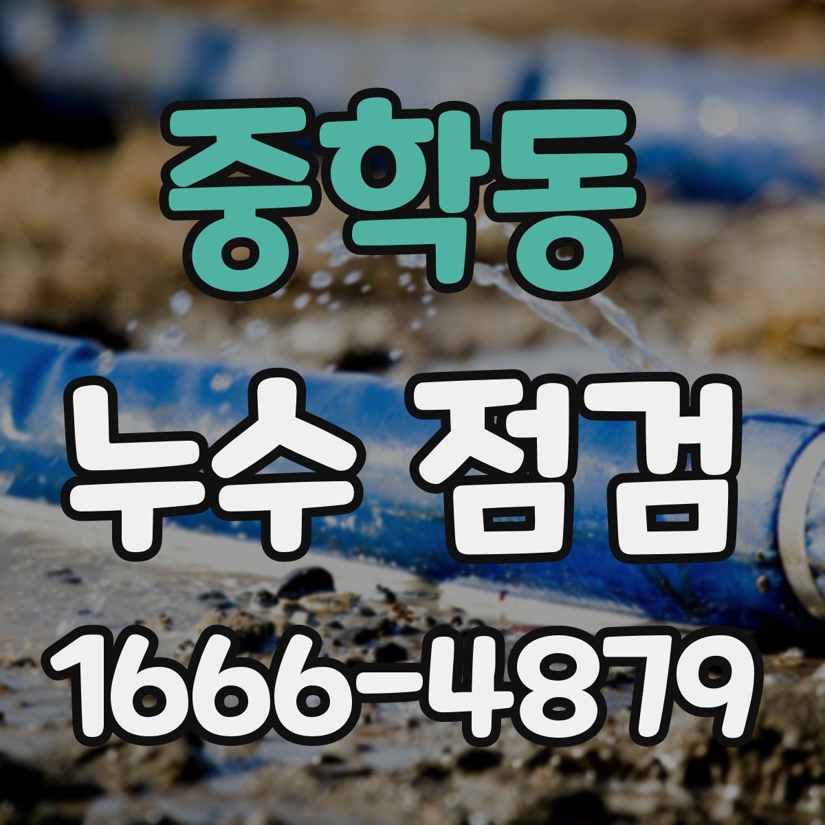 중학동 누수 점검