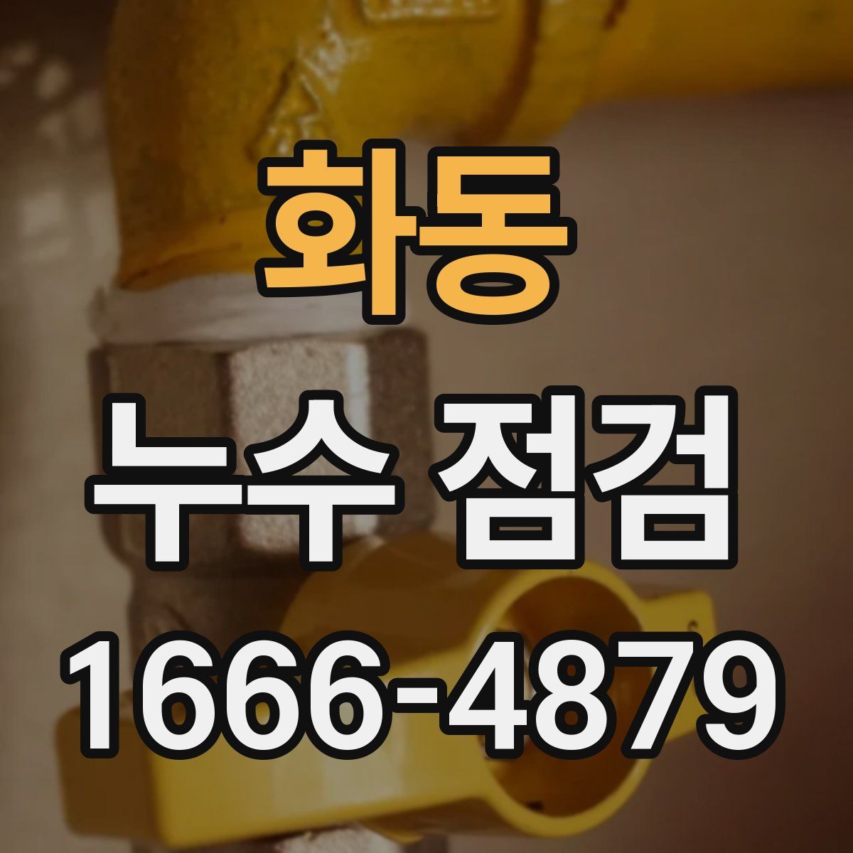 화동 누수 점검