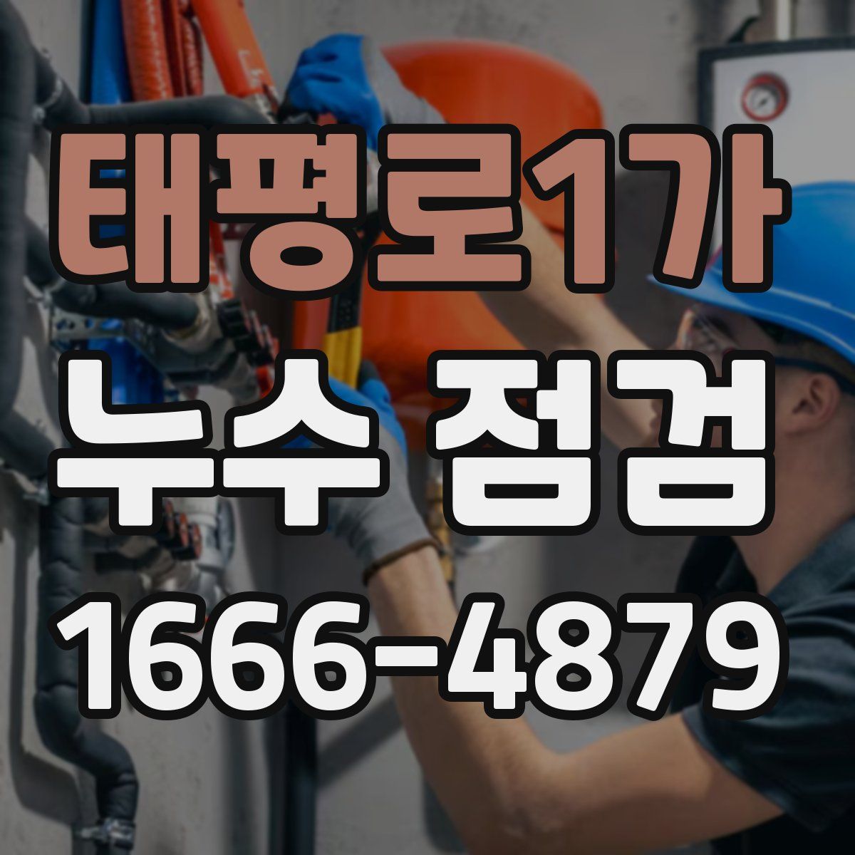 태평로1가 누수 점검