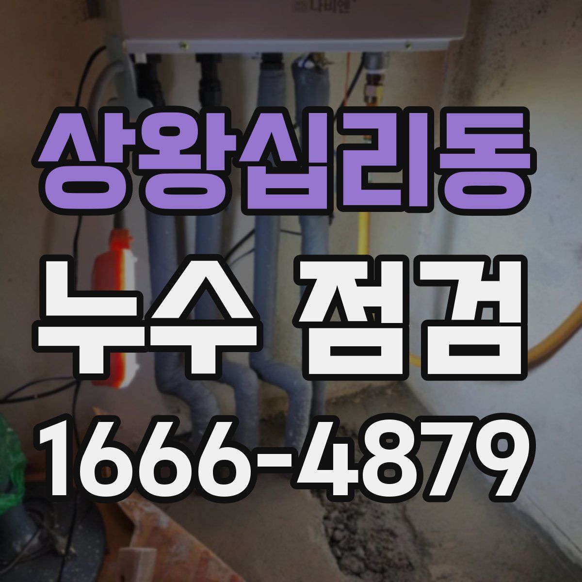 상왕십리동 누수 점검