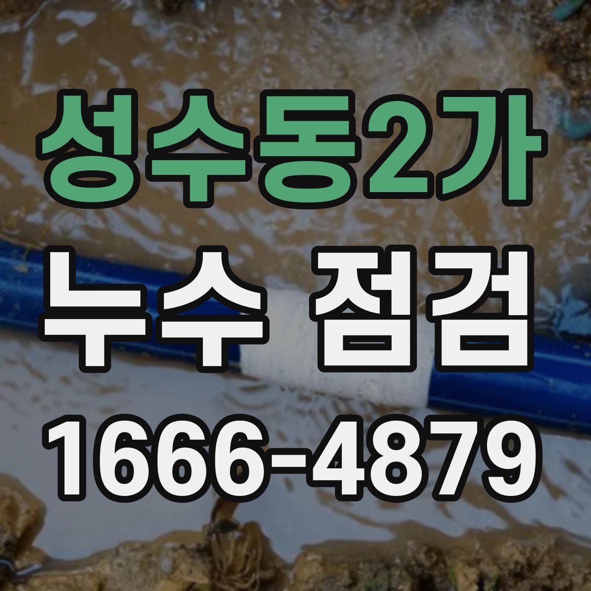 성수동2가 누수 점검
