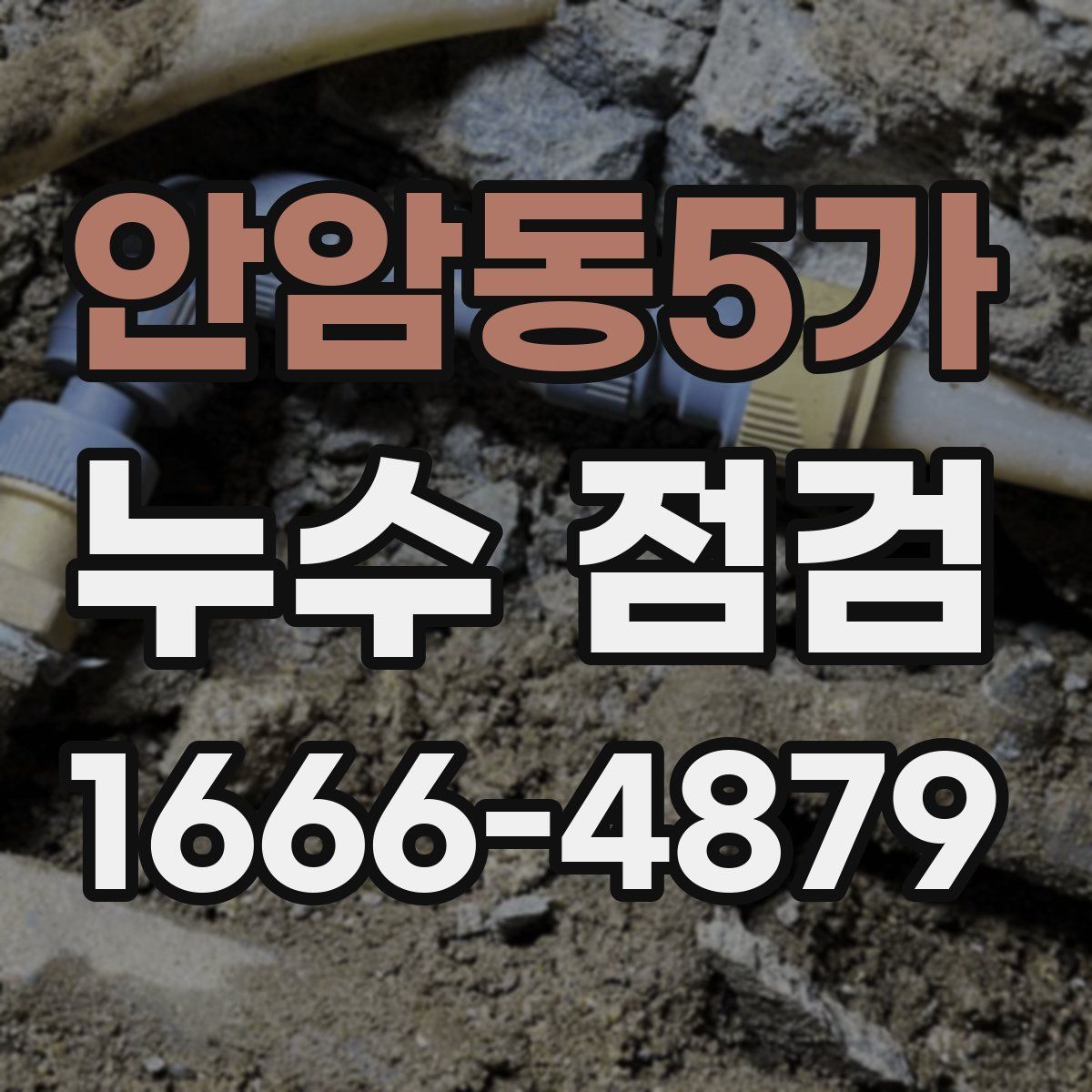 안암동5가 누수 점검