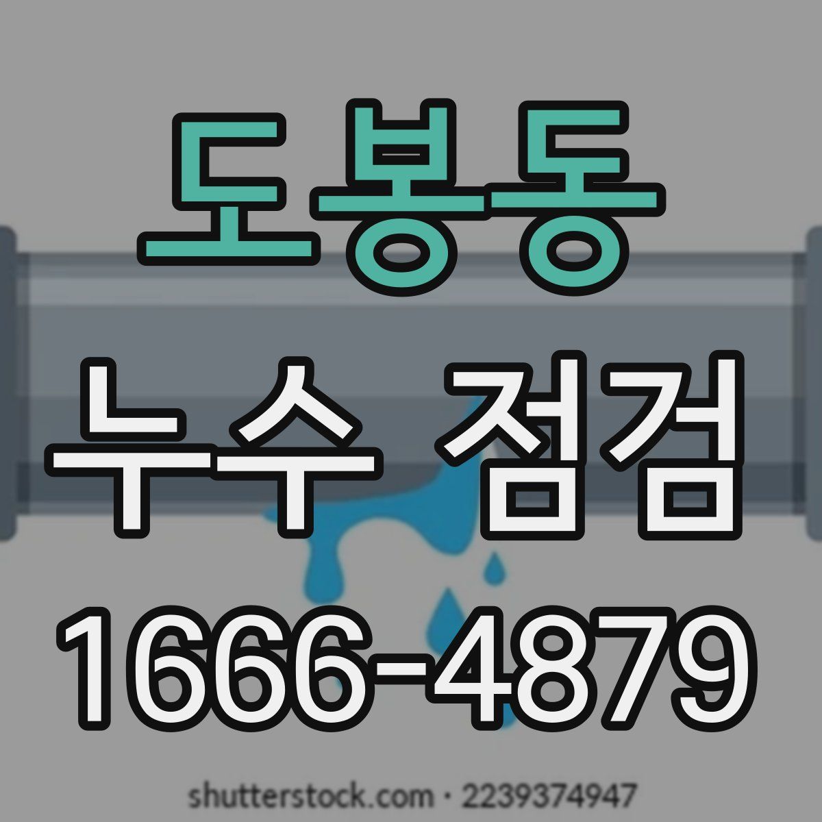 도봉동 누수 점검