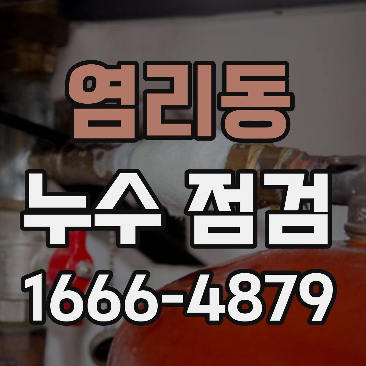 염리동 누수 점검