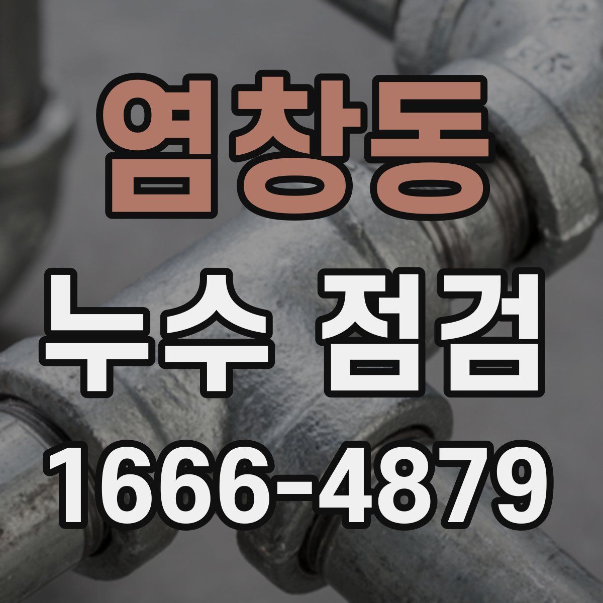 염창동 누수 점검