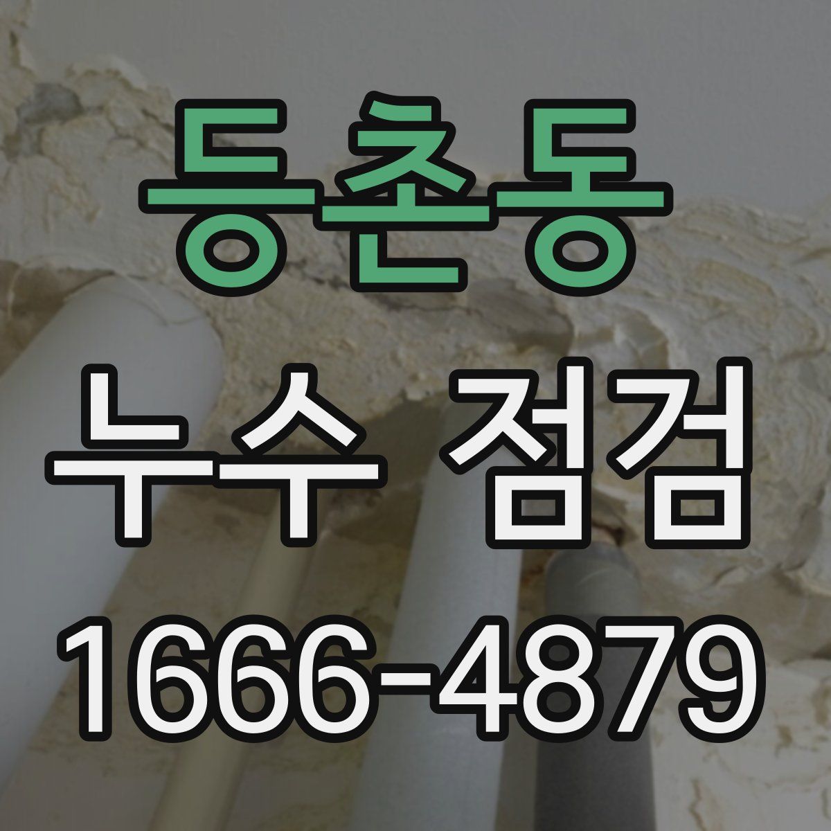 등촌동 누수 점검
