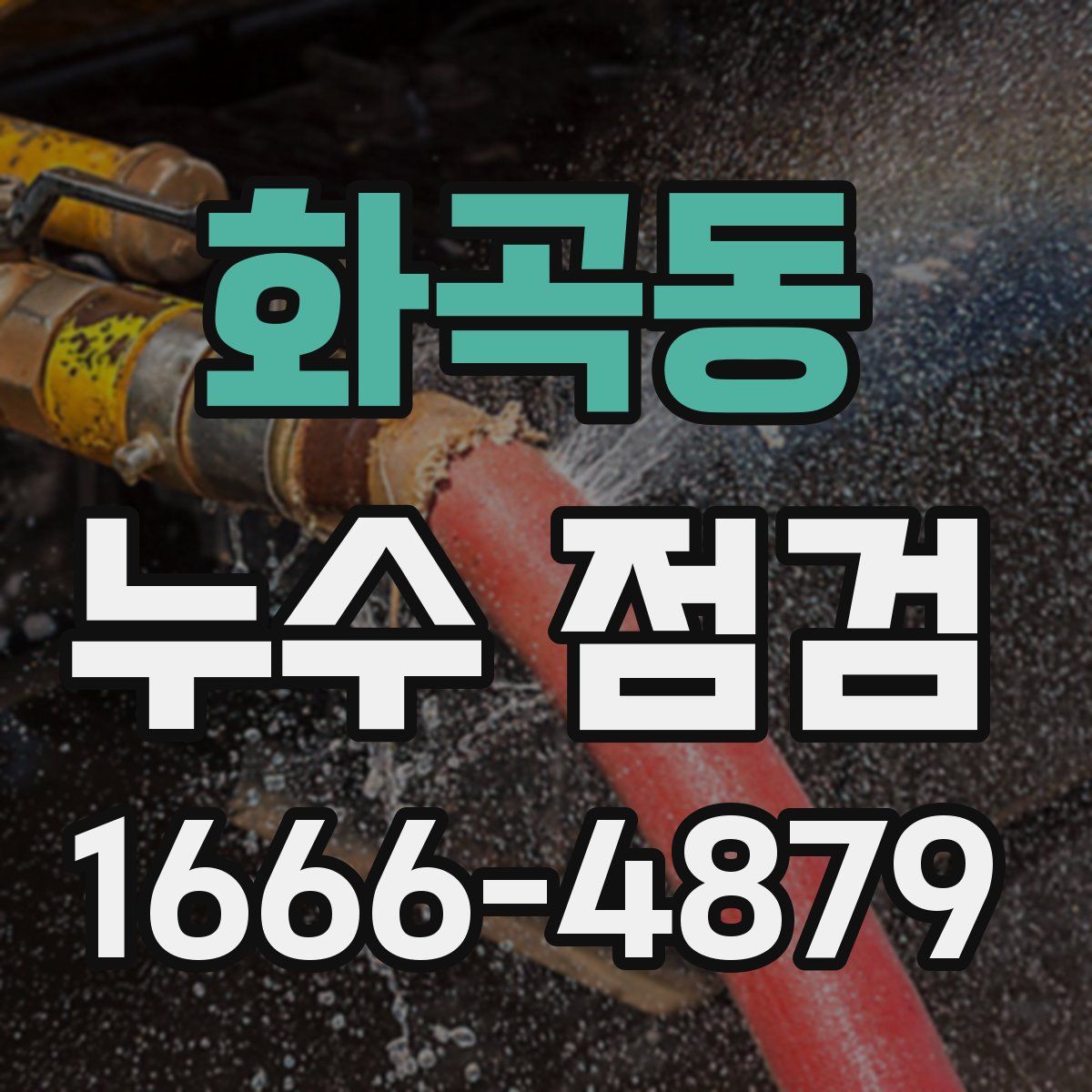 화곡동 누수 점검