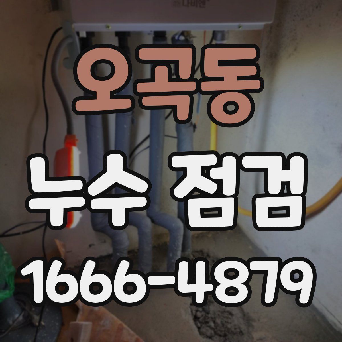 오곡동 누수 점검