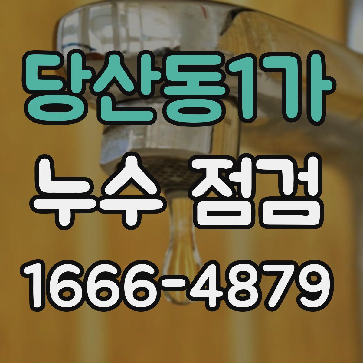 당산동1가 누수 점검