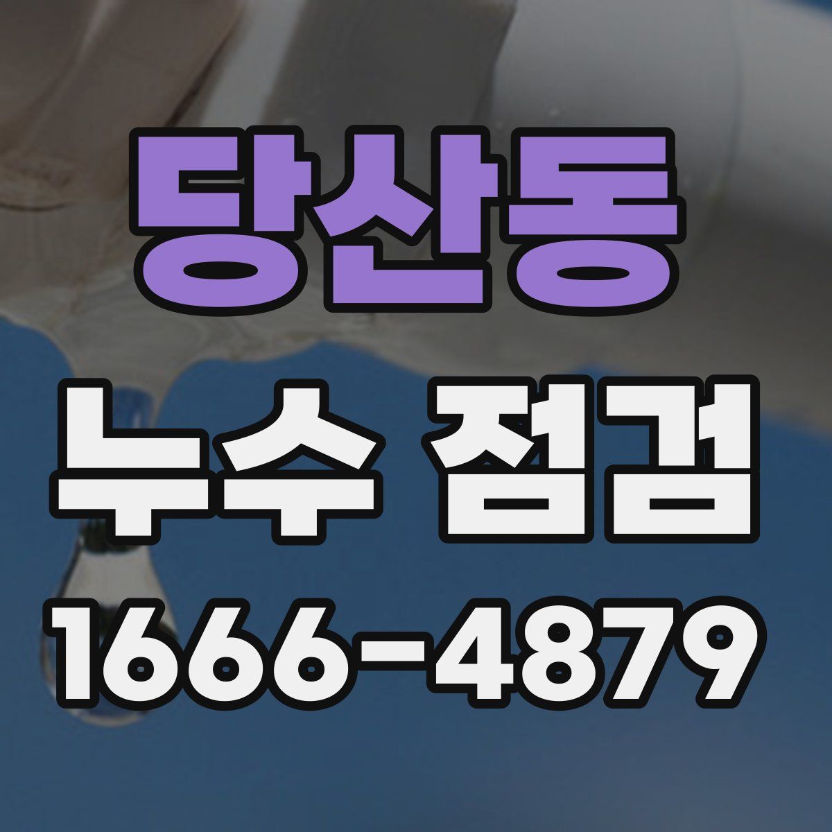 당산동 누수 점검
