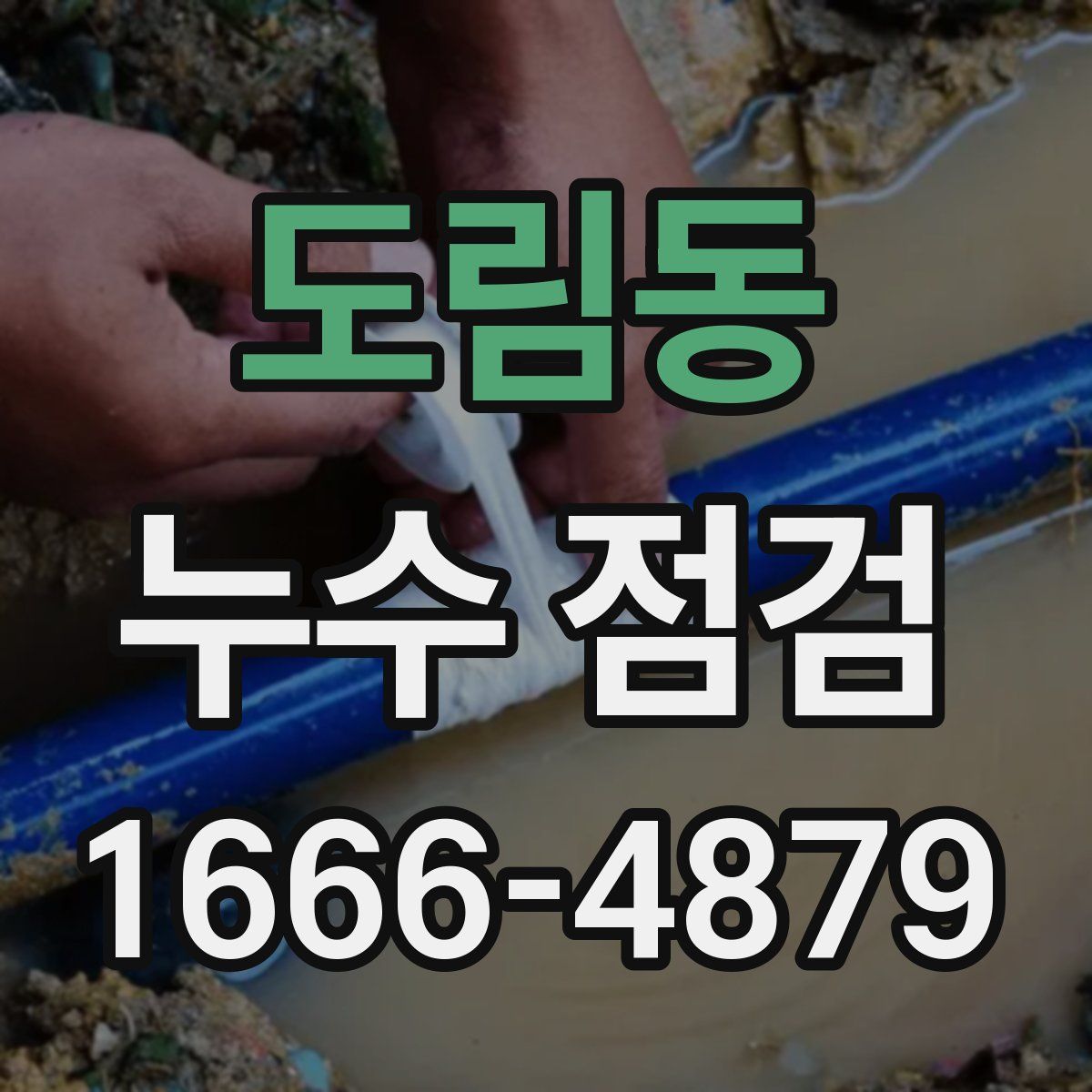 도림동 누수 점검