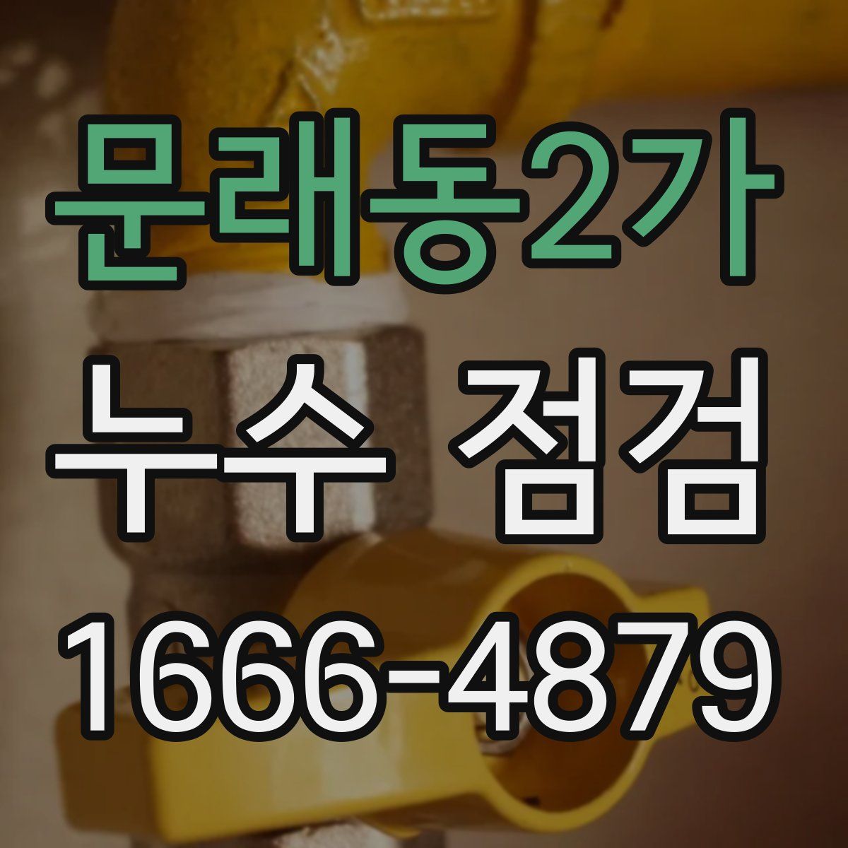 문래동2가 누수 점검