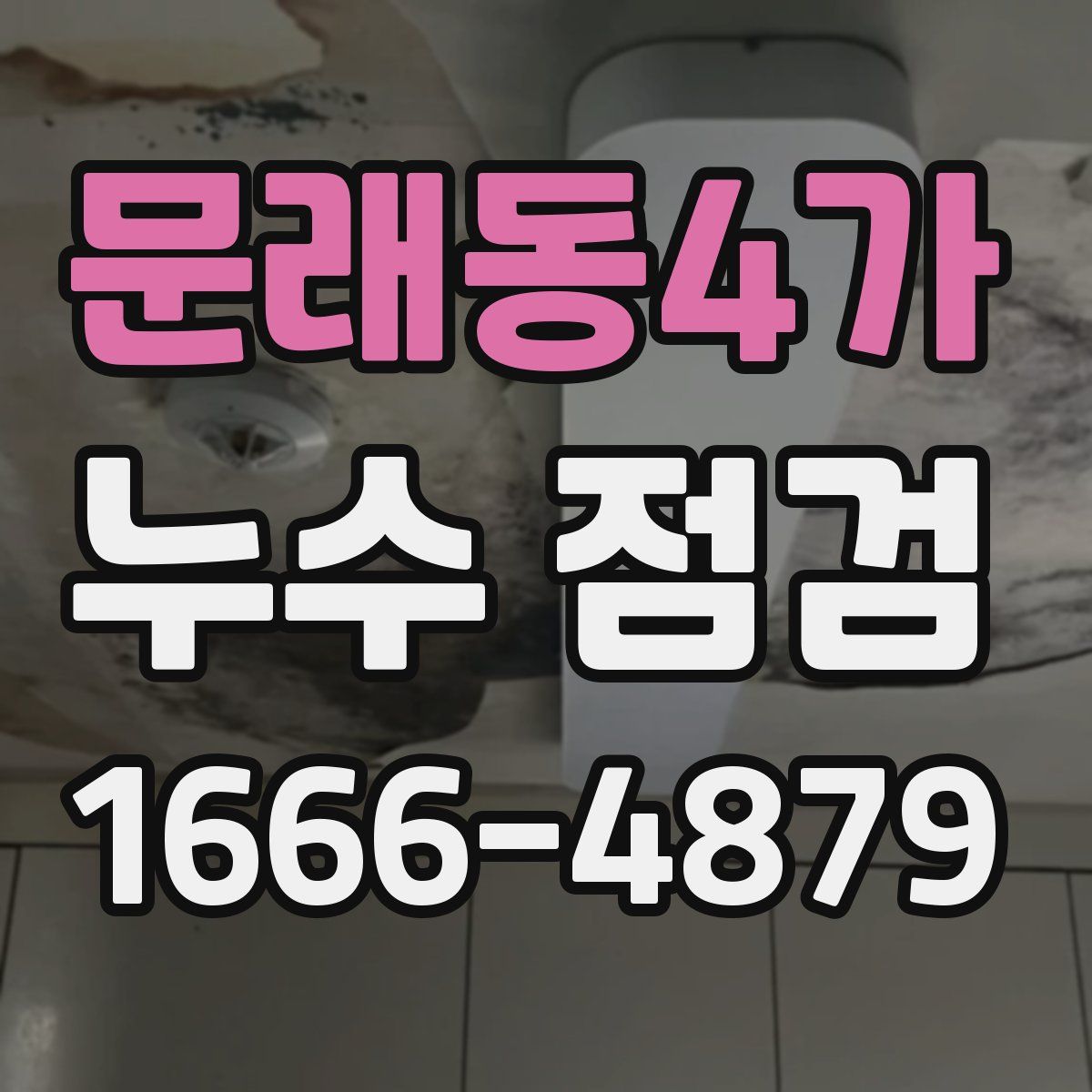 문래동4가 누수 점검