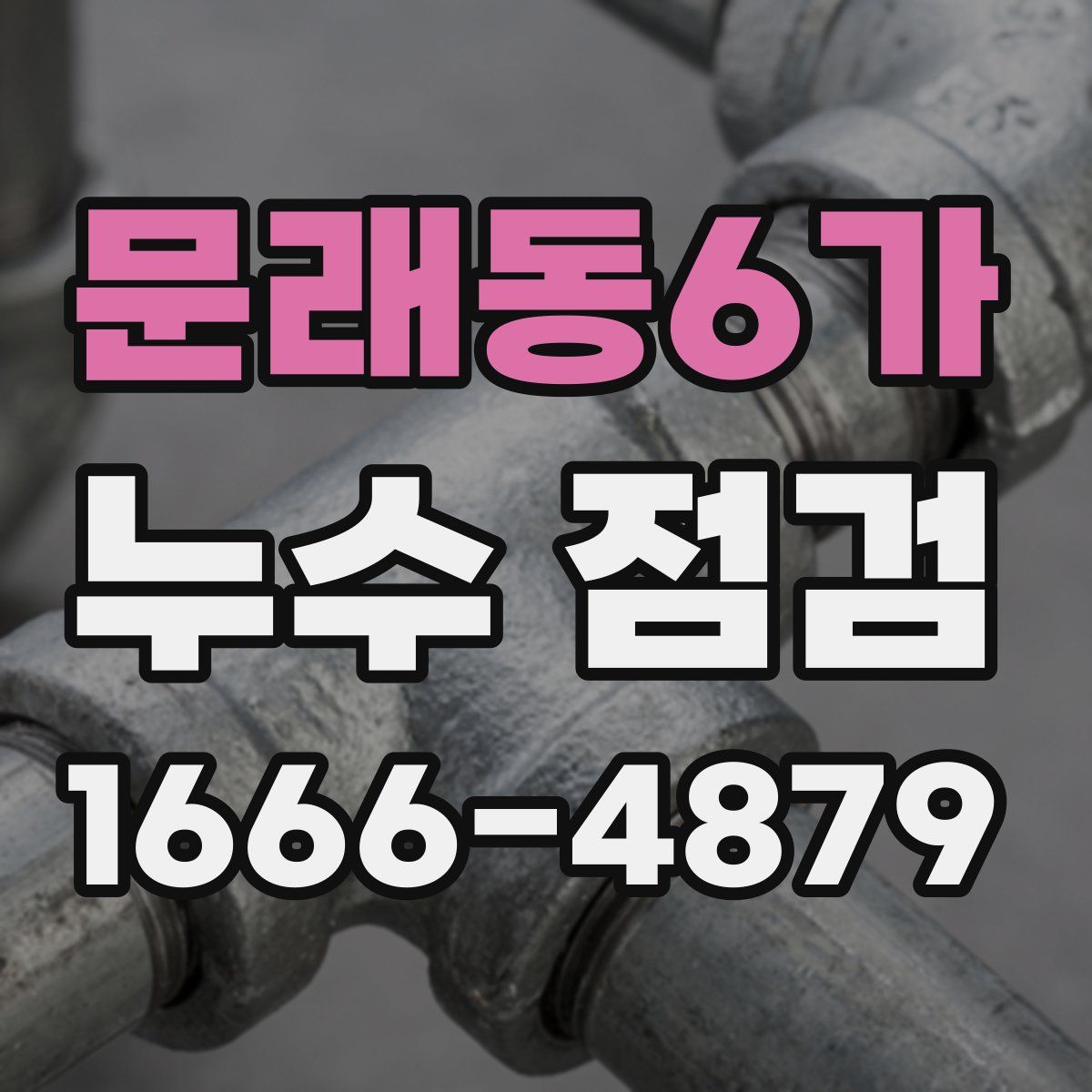 문래동6가 누수 점검