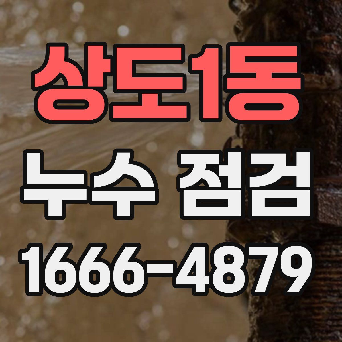 상도1동 누수 점검