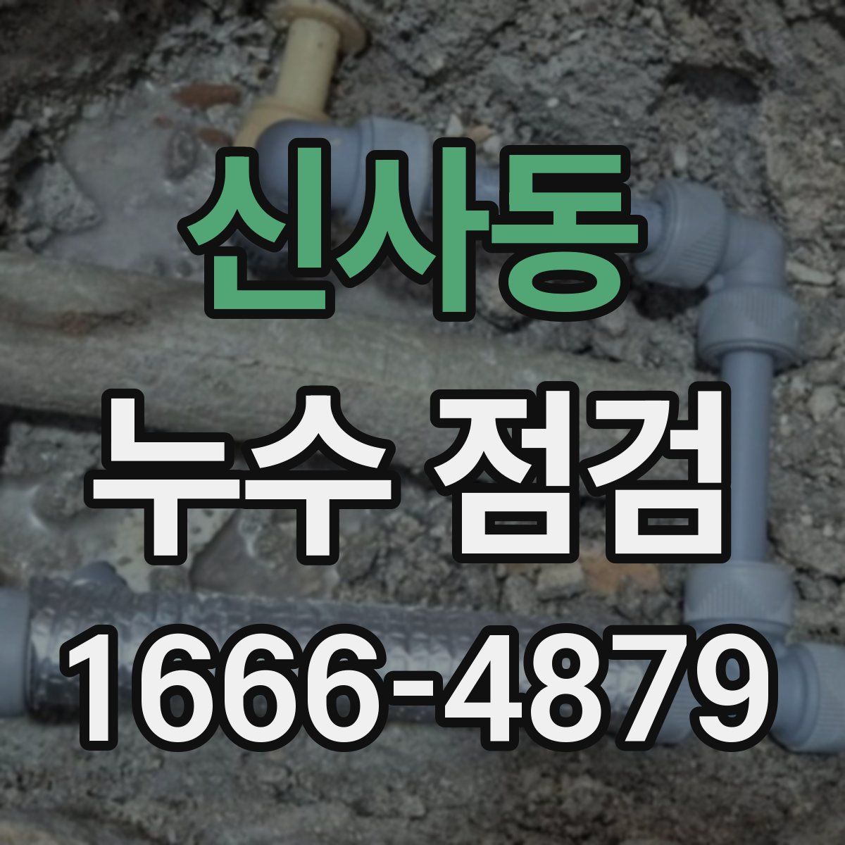 신사동 누수 점검