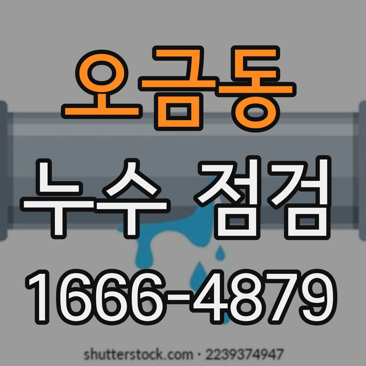 오금동 누수 점검