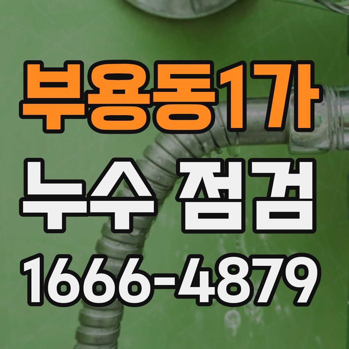 부용동1가 누수 점검