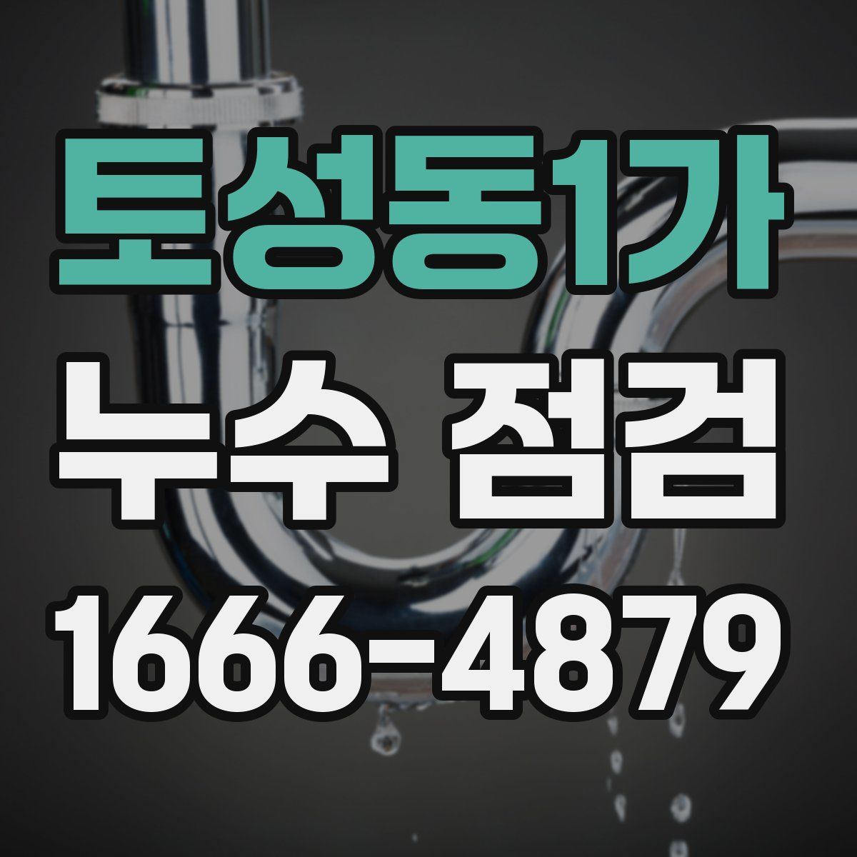 토성동1가 누수 점검