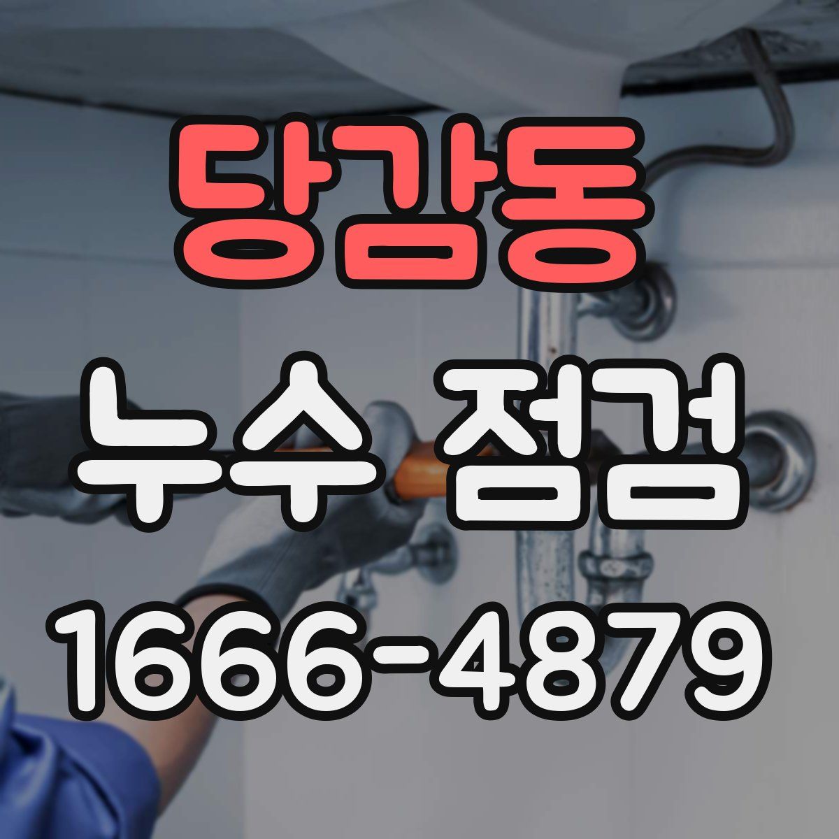 당감동 누수 점검