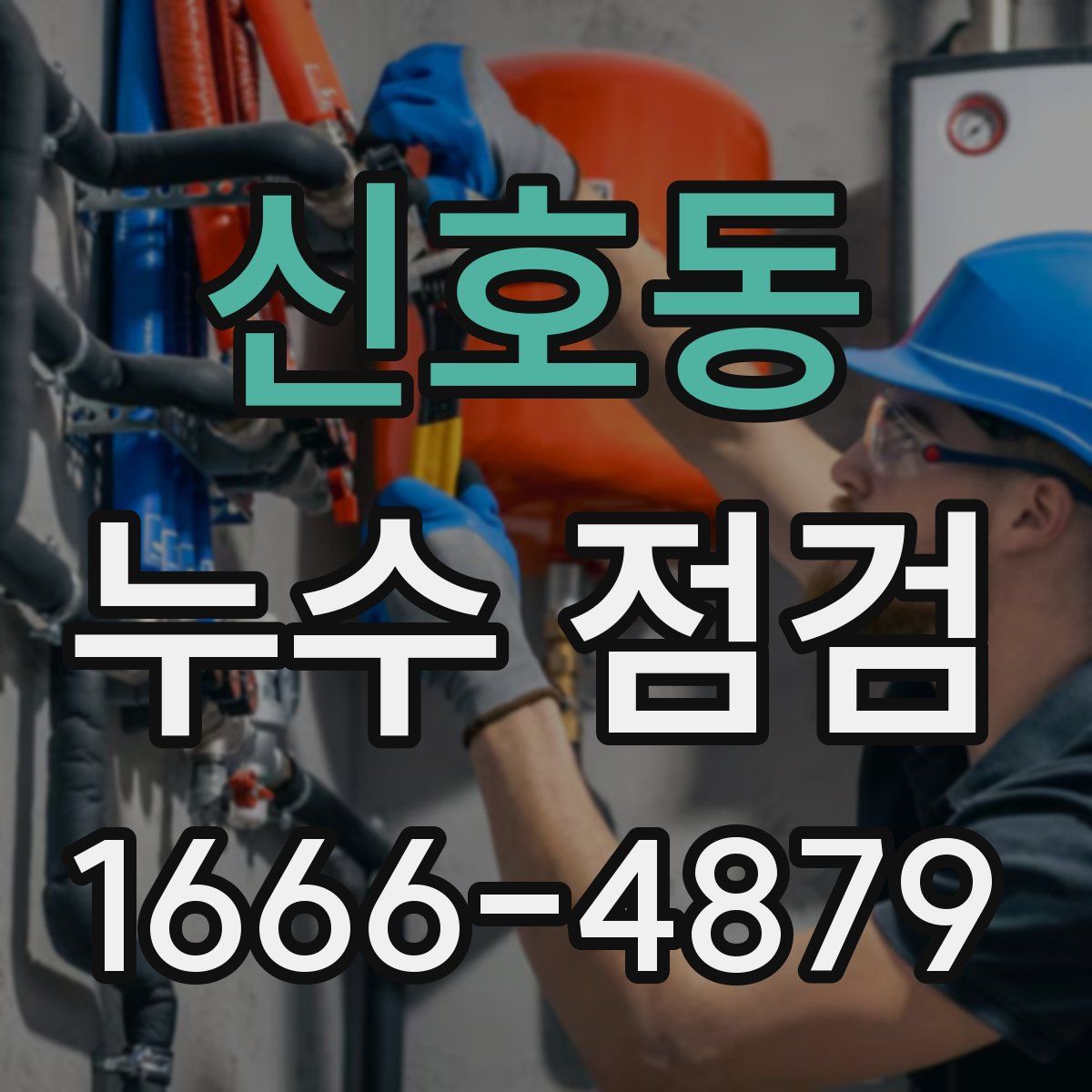 신호동 누수 점검