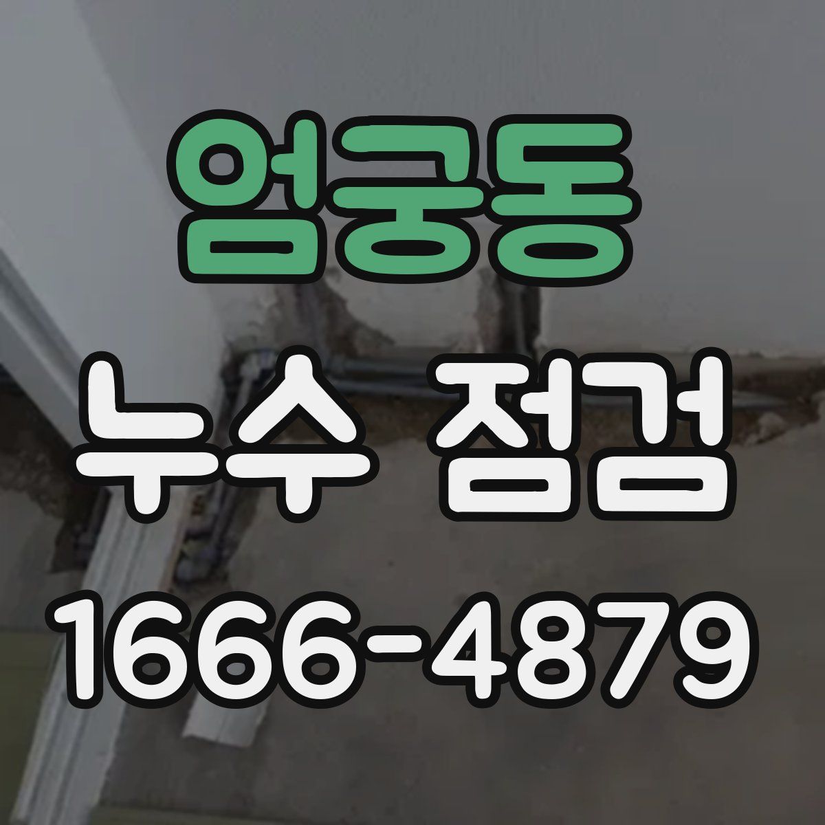 엄궁동 누수 점검