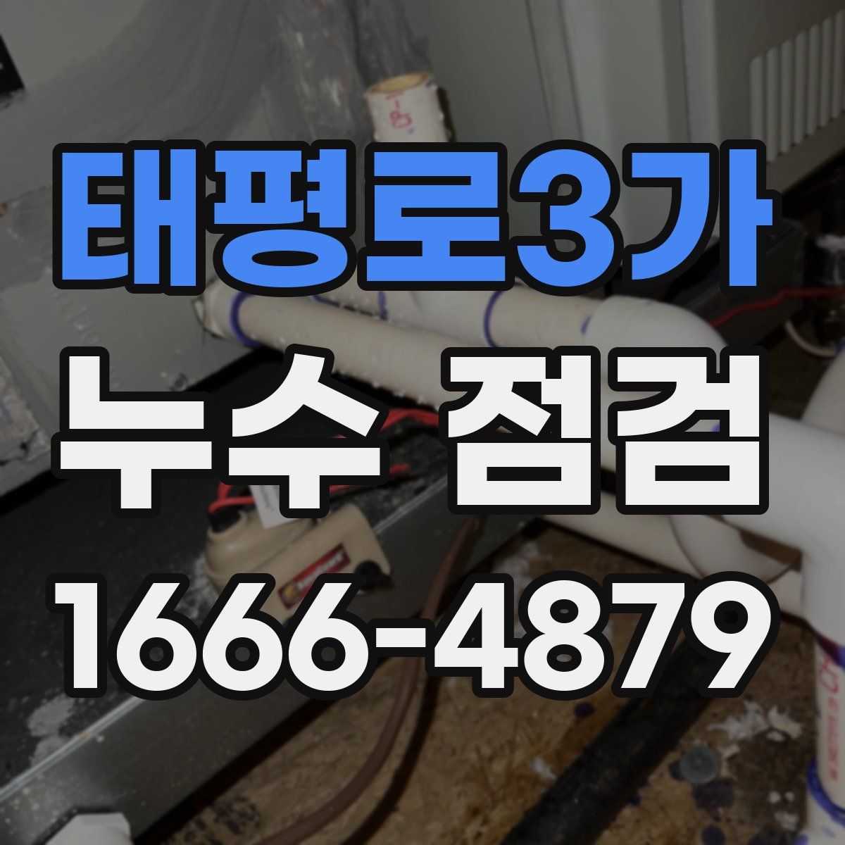 태평로3가 누수 점검