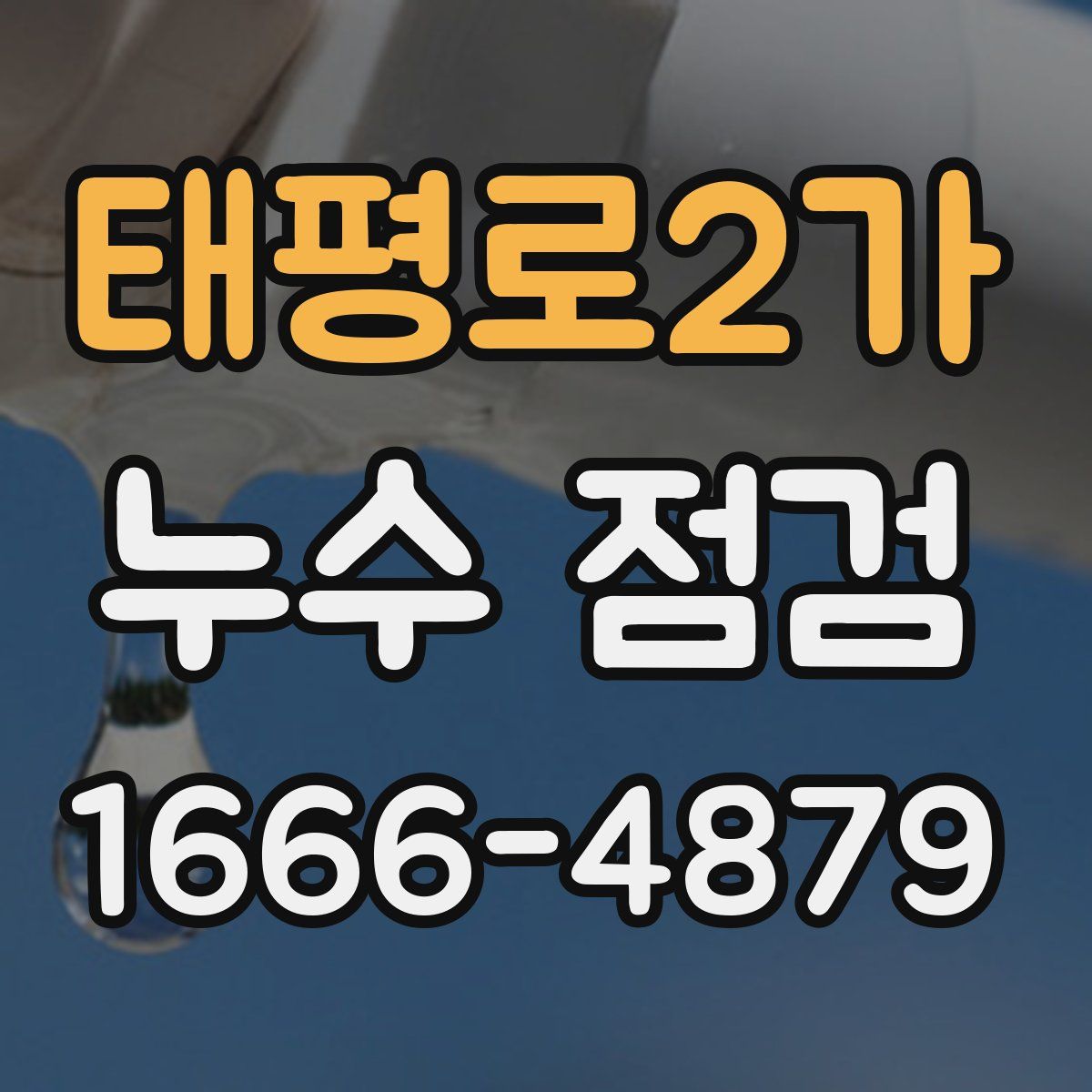 태평로2가 누수 점검