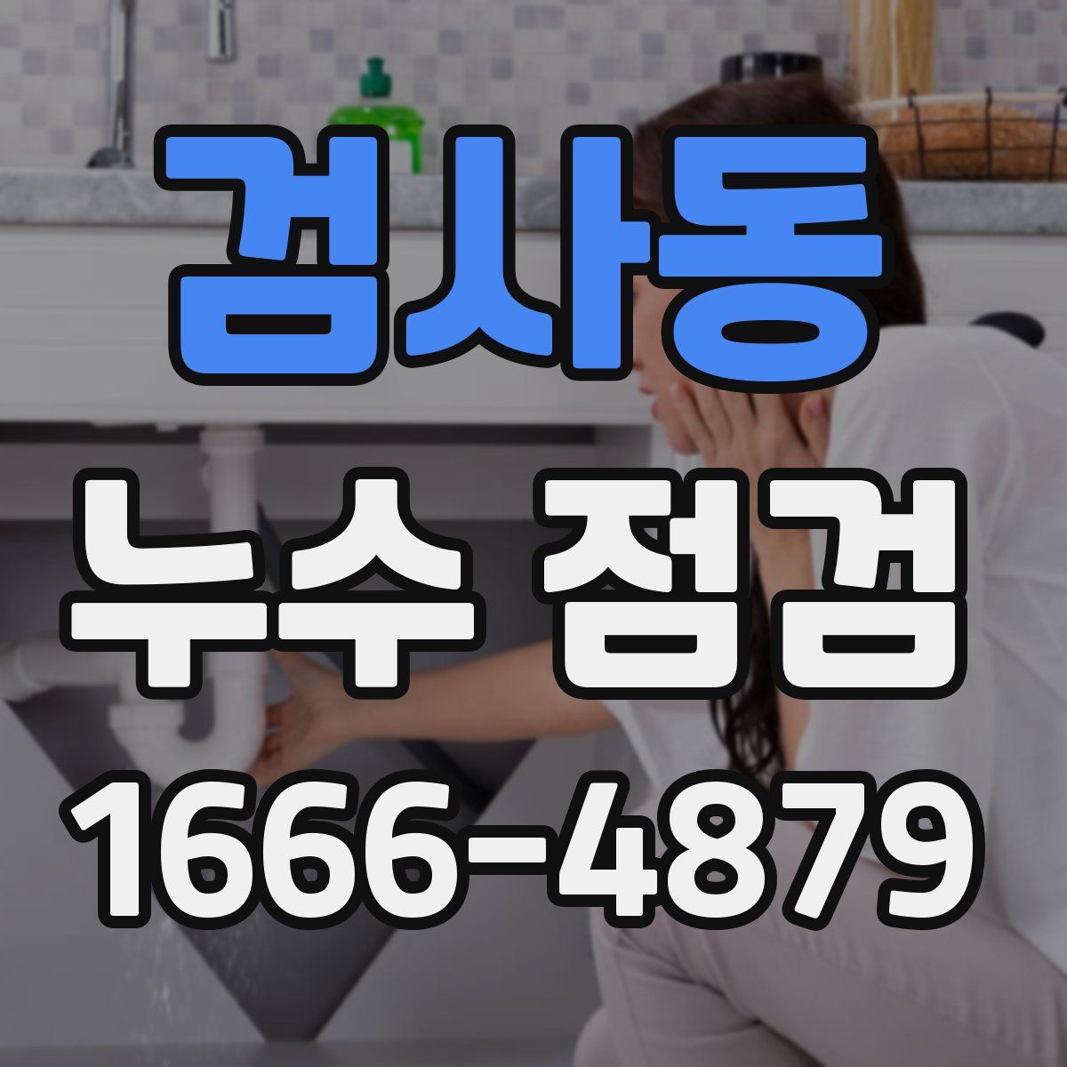 검사동 누수 점검