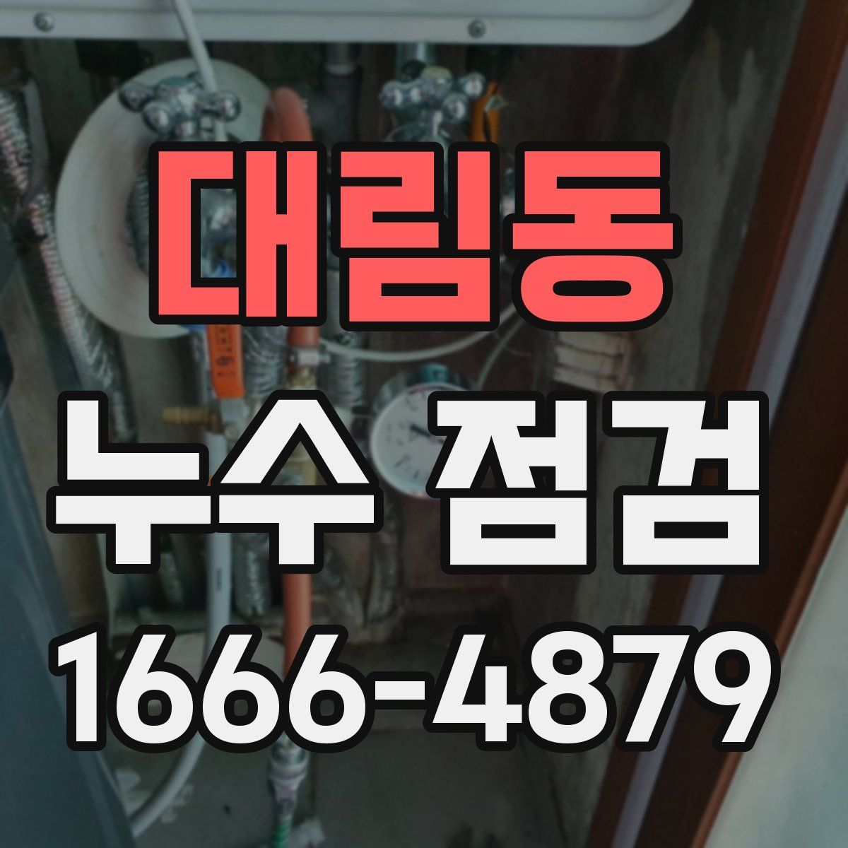 대림동 누수 점검