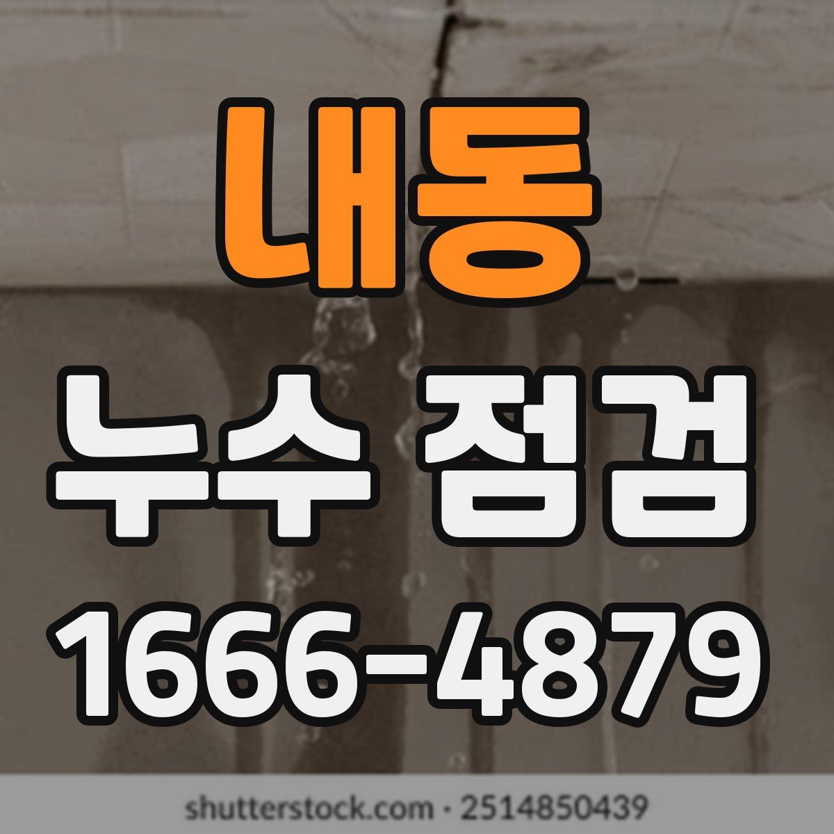 내동 누수 점검