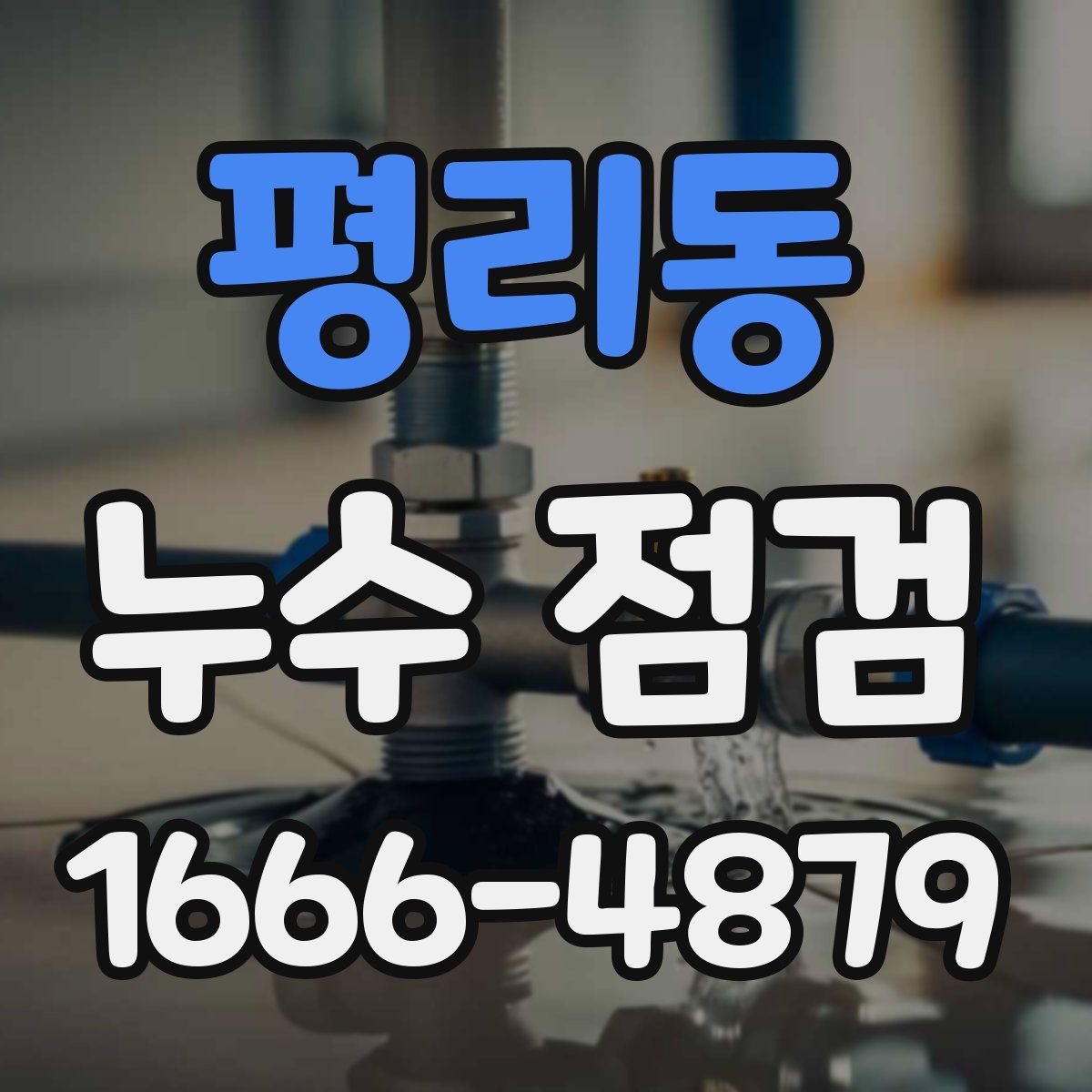 평리동 누수 점검